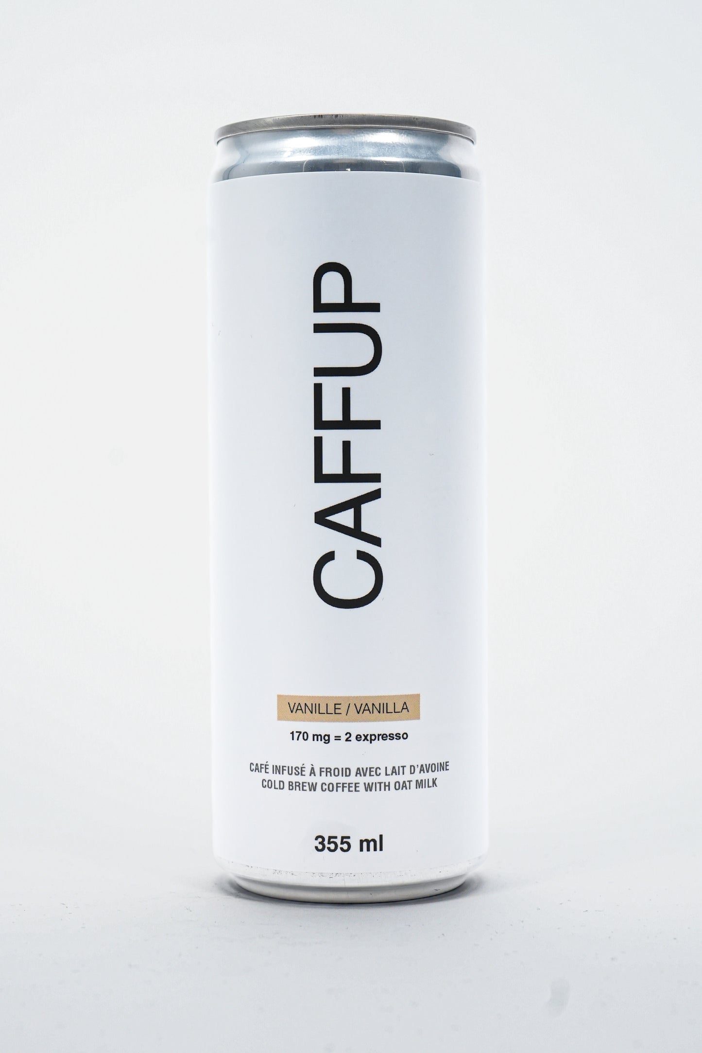 Ready-to-drink vanilla oat milk coffee latte (12-pack)